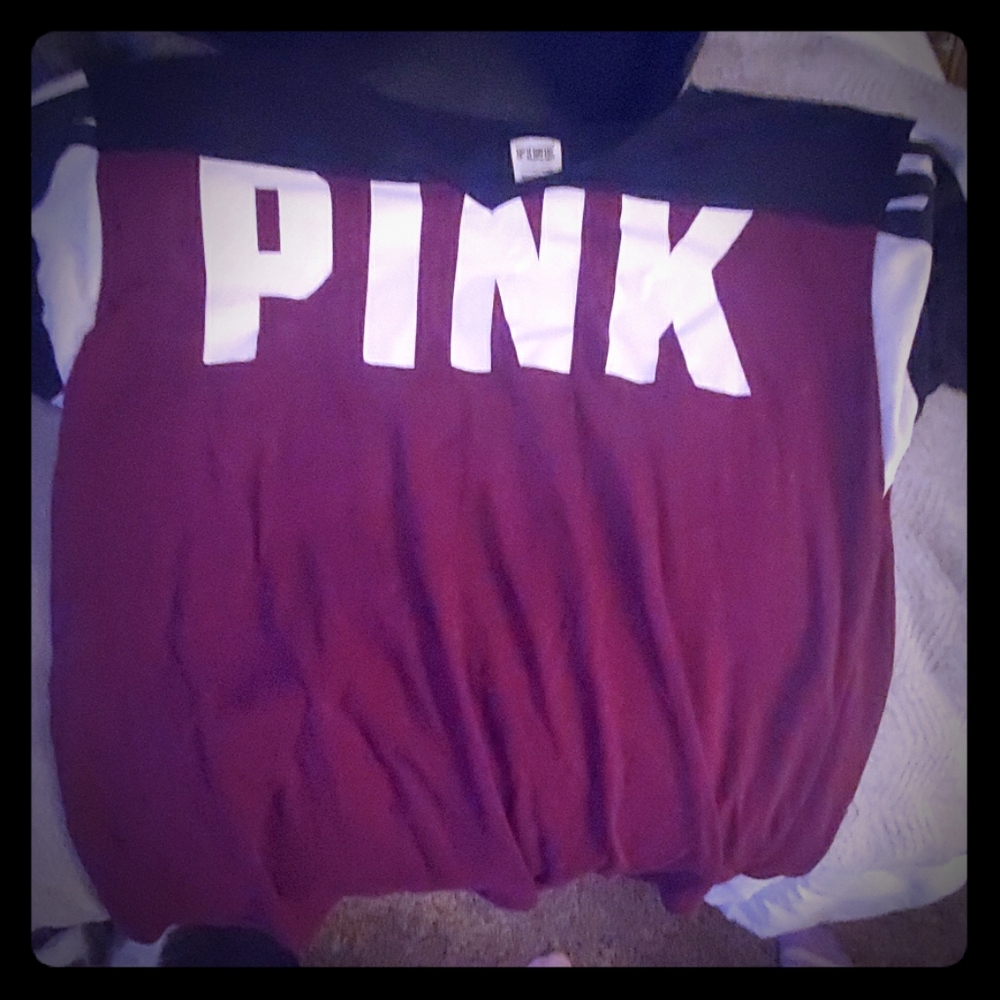 Short sleeve Victoria secret pink